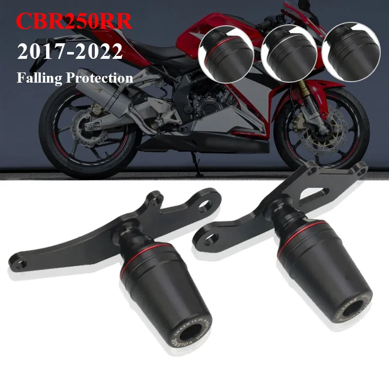 

For HONDA CBR250RR CBR 250RR CBR 250 RR 2017-2022 Motorcycle Falling Protection Frame Slider Fairing Guard Crash Pad Protector
