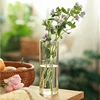 6.5x6/8/10/15/18cm Glass Flower Vase For Centerpieces Clear Cylinder Vase Glass Candle Holder For Small Tealight Candles 4