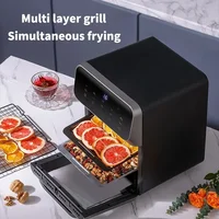 Large Capacity 15L Electric Air Fryer Oil Free Automatic Home Kitchen 360° Baking Convection Oven Fryer Oil Free  Air Fryers 2
