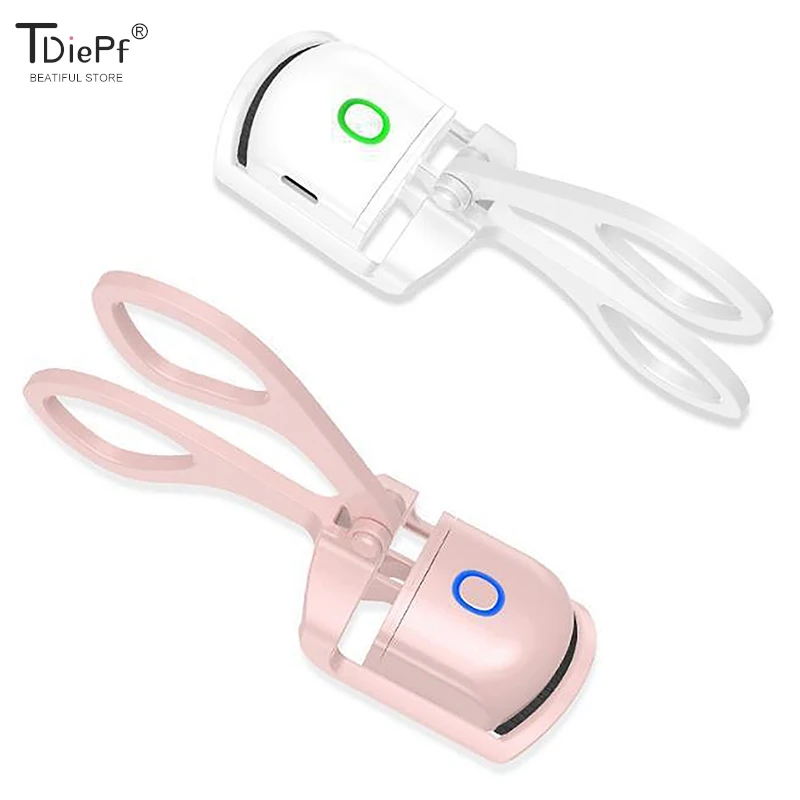 Electric Eyelash Curler USB Charging Fast Heating Portable Thermal Eyelash Clip eyelash curler