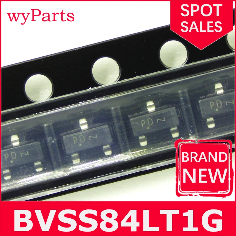 

Новинка/1 шт. BVSS84LT1G SOT23 MOSFET PFET 50V 130MA 10,0