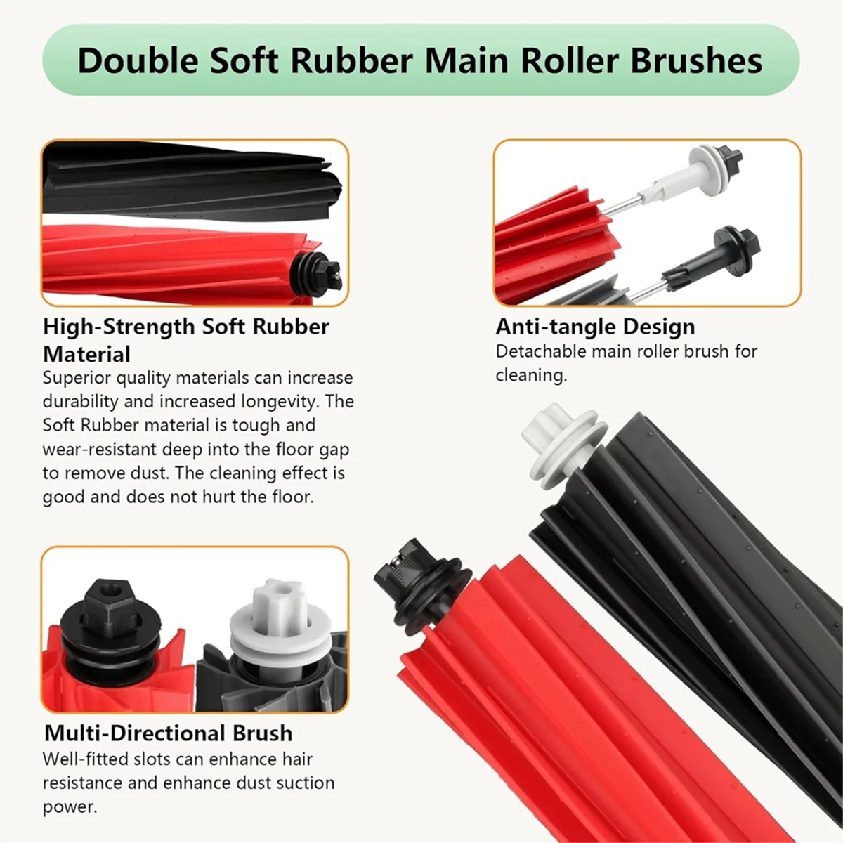 FZFZ For Q5 Pro Q5 Pro+(Plus) Max+(Plus) DuoRoller+(Plus) Q8 Max Q8 Max+(Plus) Robot Vacuum Cleaner Parts
