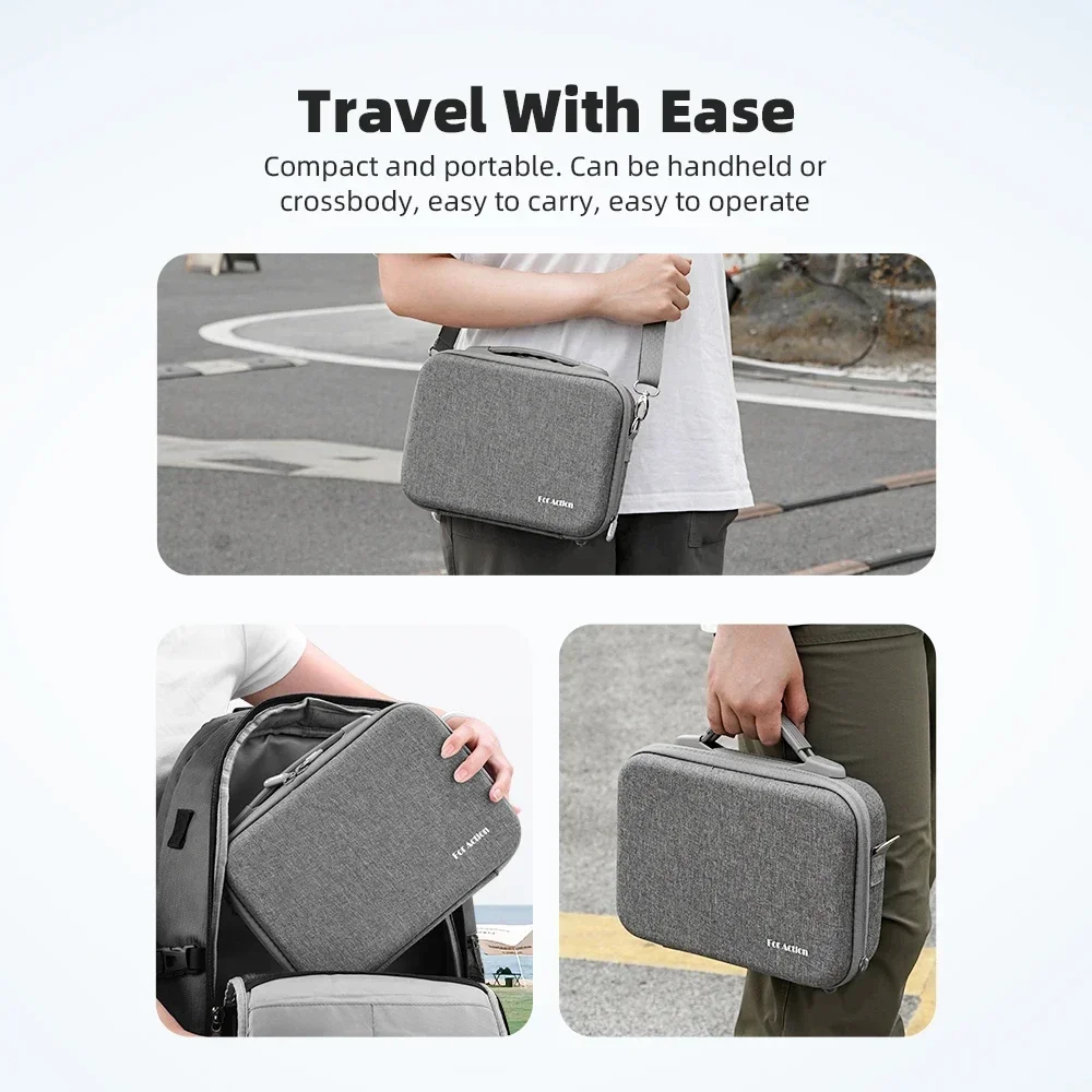 Sac de Transport pour Drone DJI Mini 3/4 Pro - Étui de Rangement Antichoc