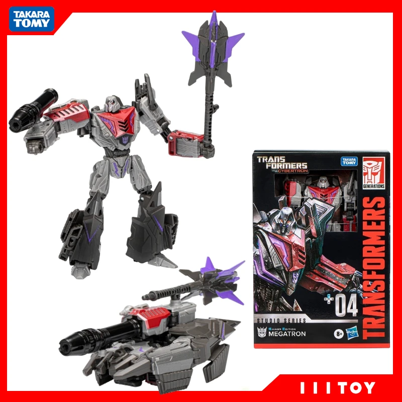 

In Stock Transformers Studio Series Gamer Edition 04 Voyager SS GE 04 Megatron Robot Toy Action Figures Collectible GiftsHobbies