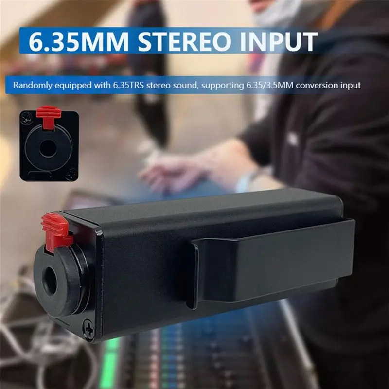 -[A51I 디지털]PM1 헤드폰 앰프 XLR-3.5MM/6.35Mm 오디오 인터페이스 미니 휴대용 HIFI 헤드폰 앰프