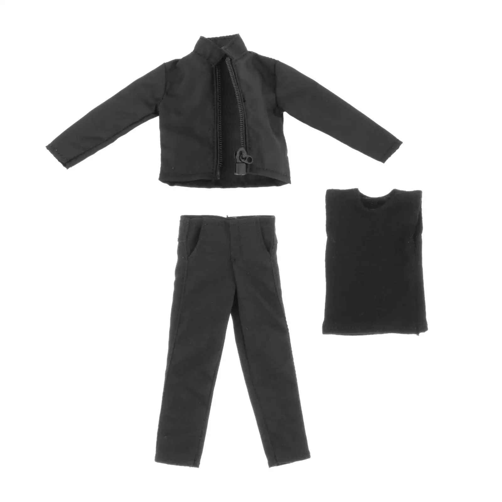 

1/12 Scale Miniature Male Doll Clothes for 6'' Action Figures Body BJD Doll