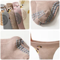 Summer Baby Knee Pads Socks Newborn Infant Cartoon Animal Anti Slip Knee High Long Socks Toddler Crawling Safety Floor Socks 4