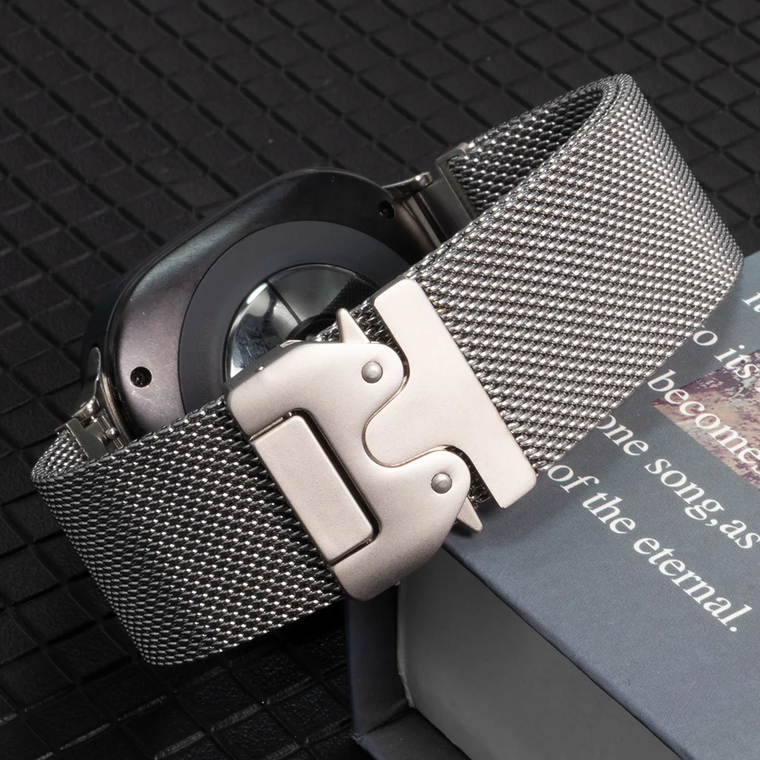 Luxury Milanese Stainless Steel Watch Strap