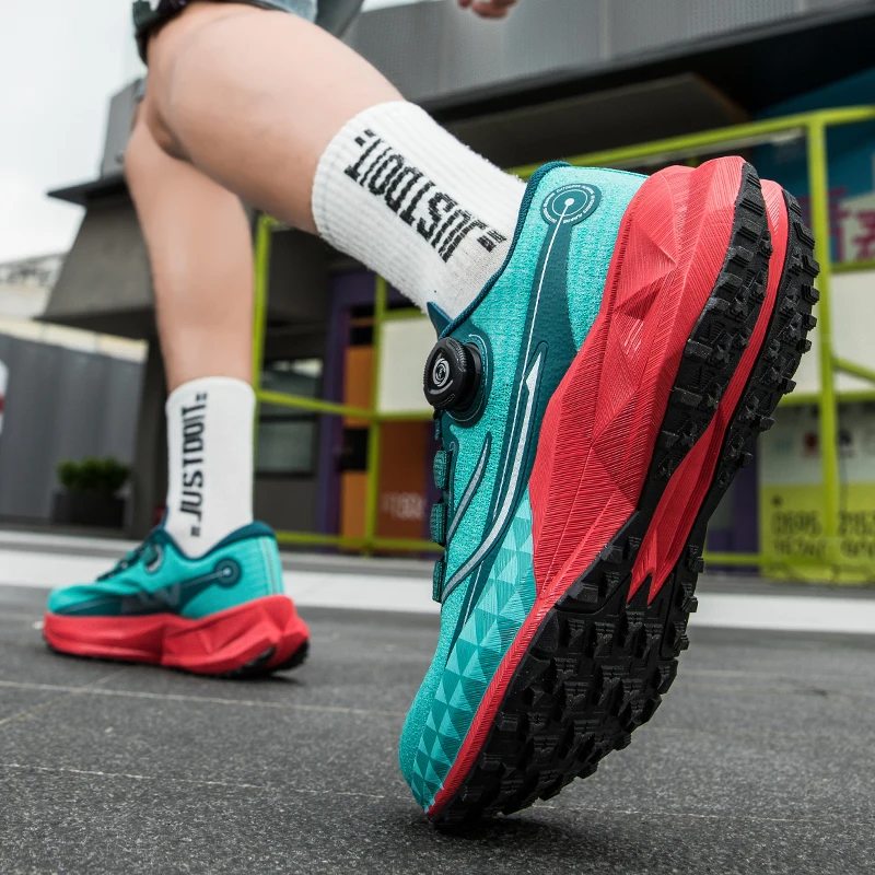2025 New Soft Soled Outdoor Casual Sports Shoes With Rotating Buckle Carbon Plate And Popcorn Outsole, Men'S Running Shoes 35-44 5