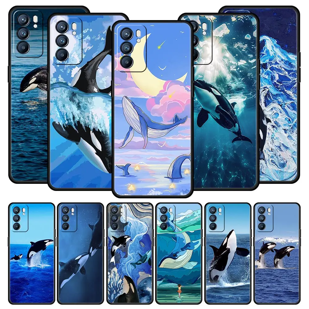 Orca Ocean Lovely Killer Whale Phone Case Cover