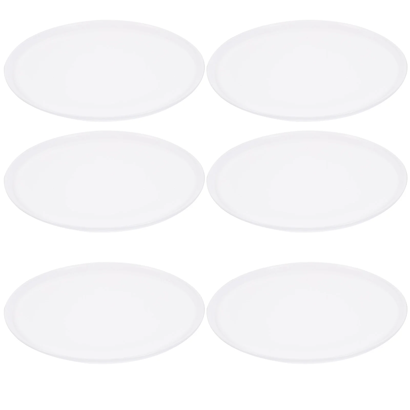 

6 Pcs Drip Tray Plastic Planter Pallet Bonsai Pot Saucer Pp Humidity Trays for Indoor Plants