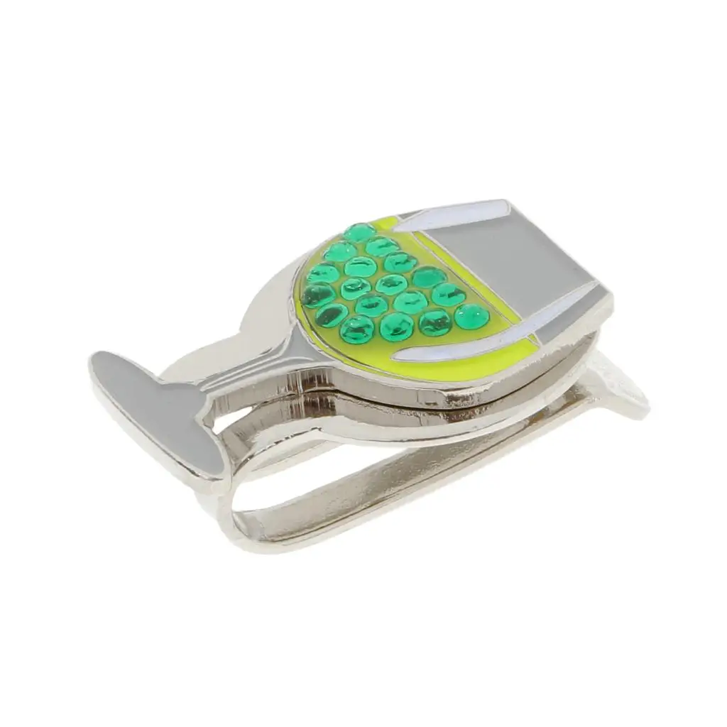 Golf Ball Marker with Standard Hat Clip-Universal for any Hat/Cap/Visor-Choice