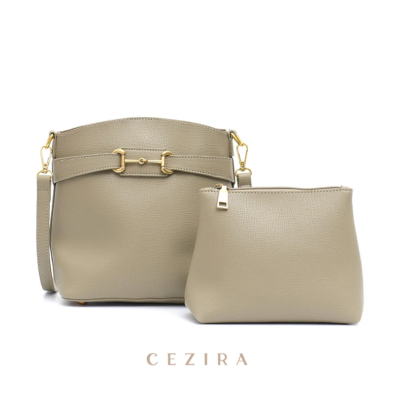 Cezira Fashion Design Pu Leather Bucket For Women 2020 Brand Crossbody