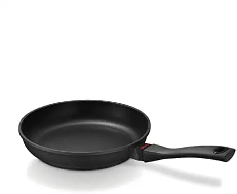 

Non Stick Fish Pan 13.4" Skillet, Oval Shaped Non Stick Frying Pan with Pour Spouts, Cast Aluminium Nonstick Fry Pan for Sto Pla