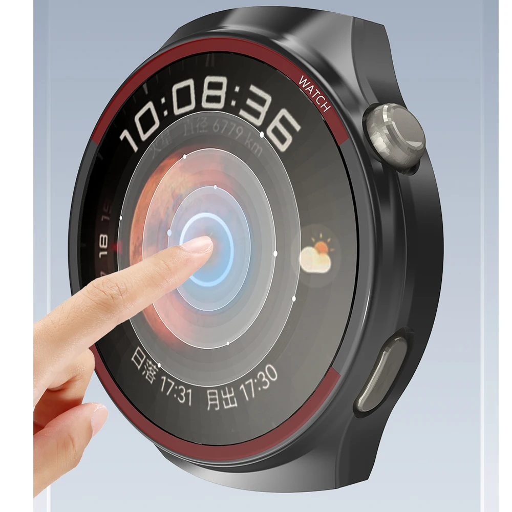 Enhanced Protective Cover for Huawei Watch 4 Pro - Instant Space Exploration Edition