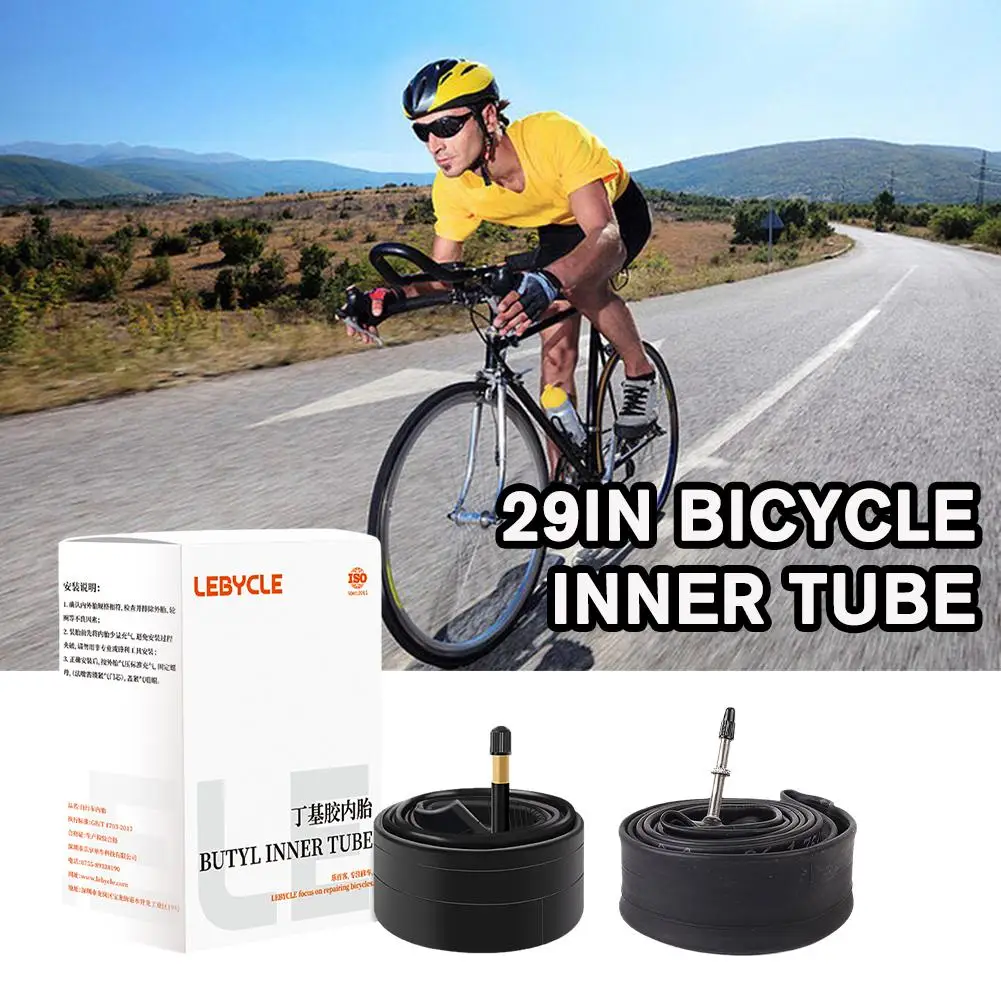 29 Camere D'Aria Per Mountain Bike In Gomma Butilica Durevole Mtb Fit Presta Bicycle 48Mm 29X1.75/2.3 Con Sostituzione B0M2