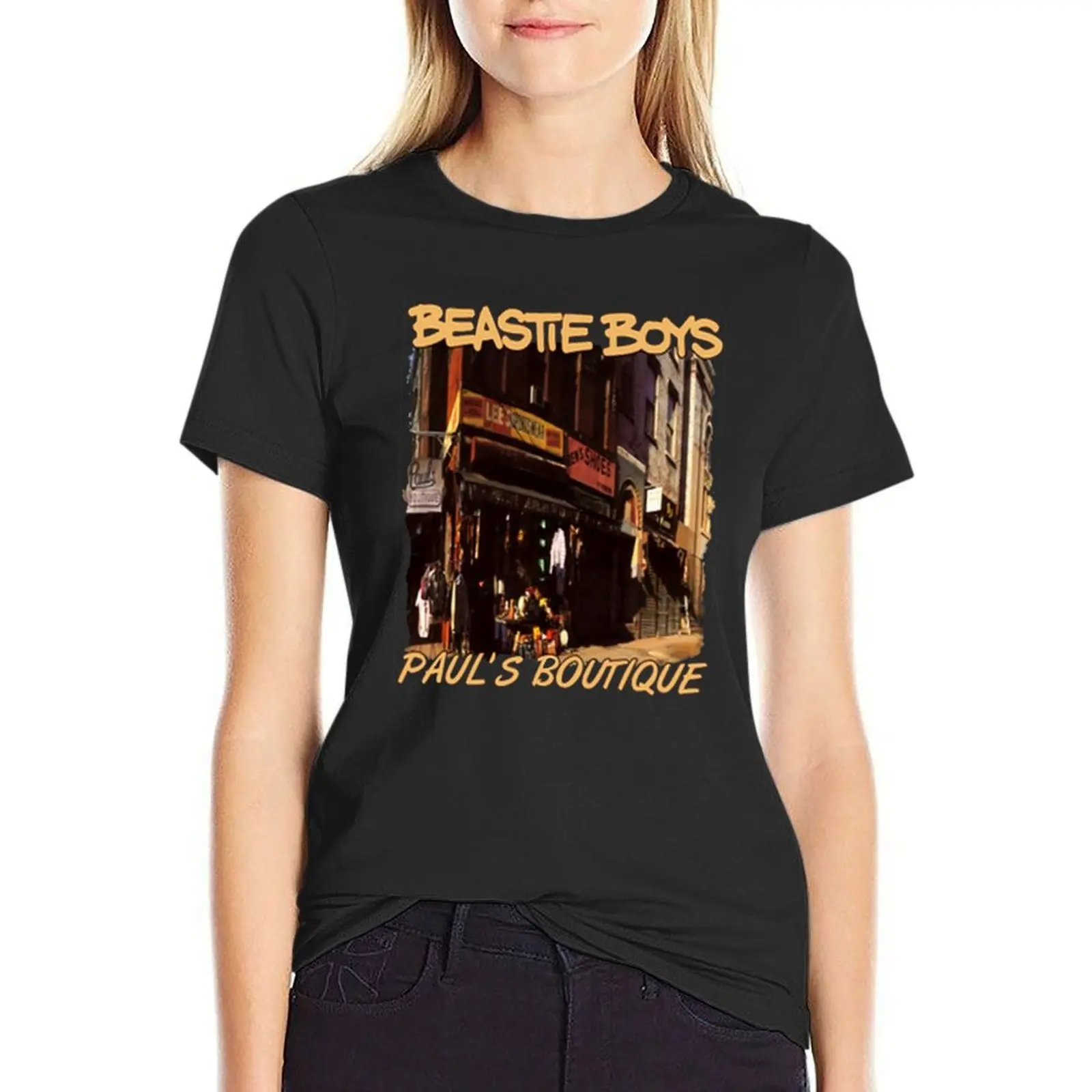 The b eastie b oys Paul s Boutique T-Shirt korean fashion oversized lady clothes summer top Women's clothing