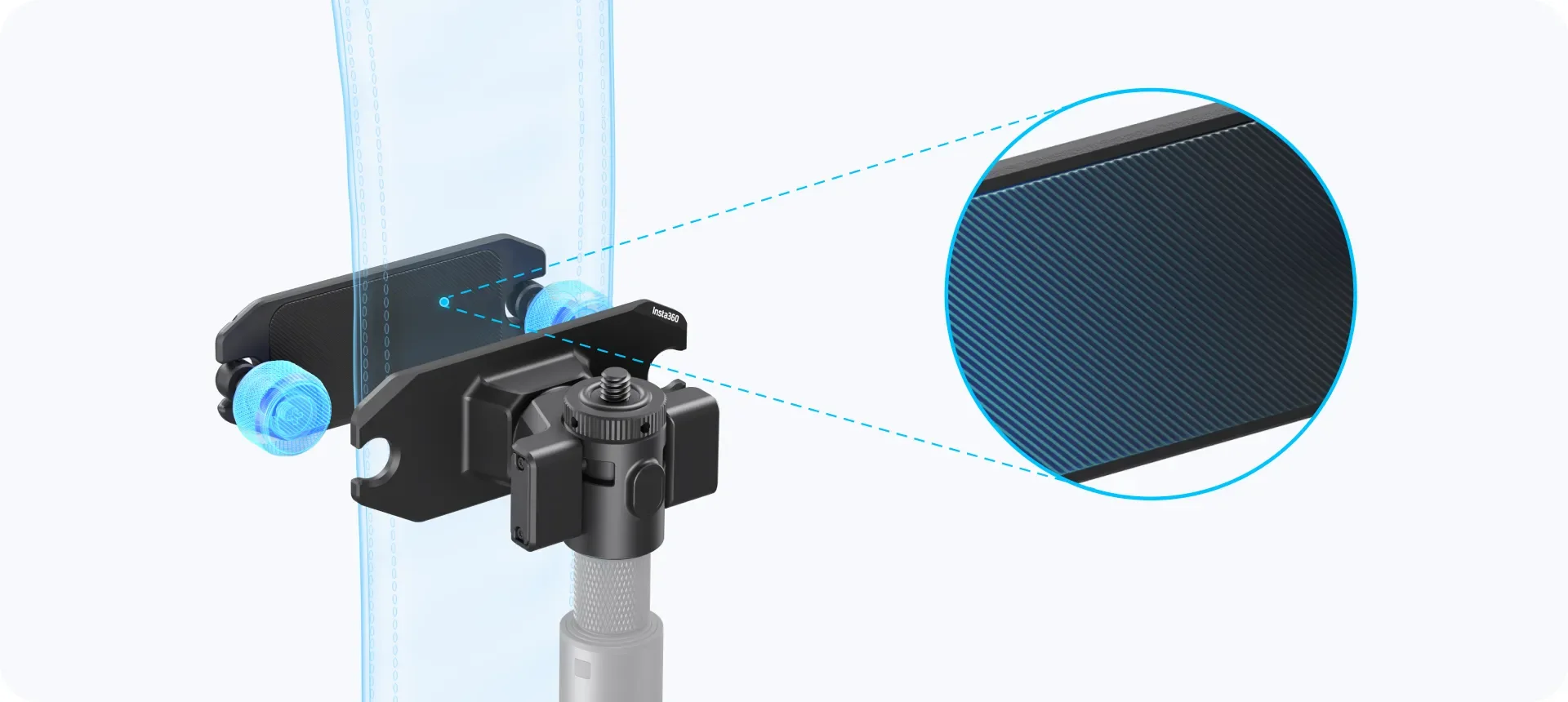 Insta360 Magnetic Selfie Stick Holster For Insta 360 X4 Ace
