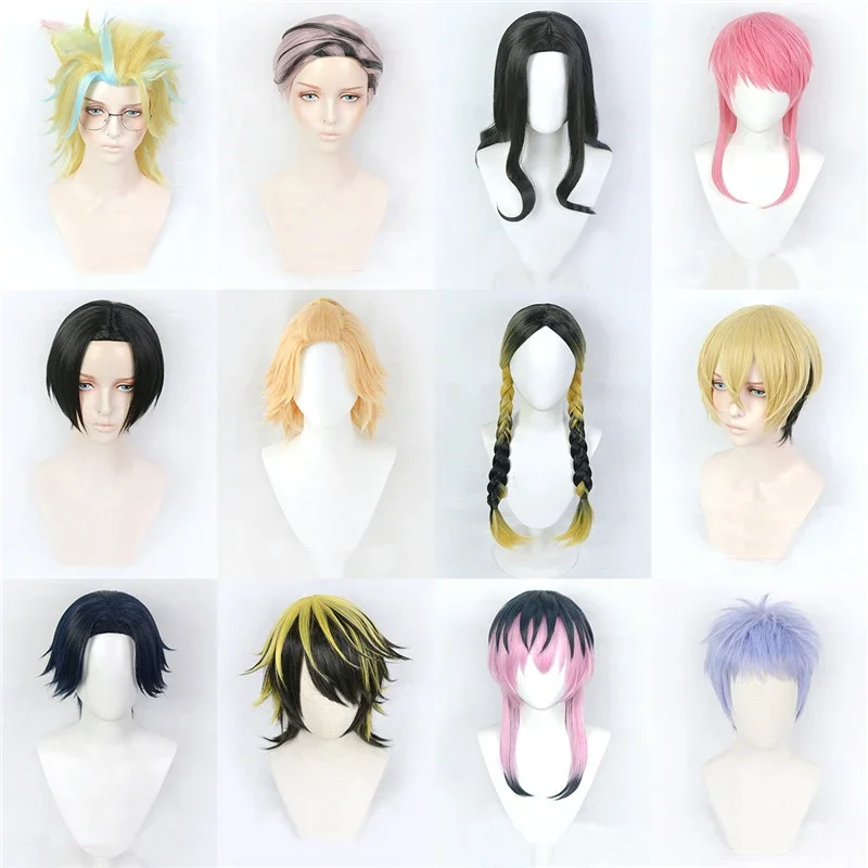 

High Quality Anime Tokyo Revengers Haitani Rindo Cosplay Wig Haitani Ran Matsuno Chifuyu Sano Manjiro Hanemiya Kazutora Hair