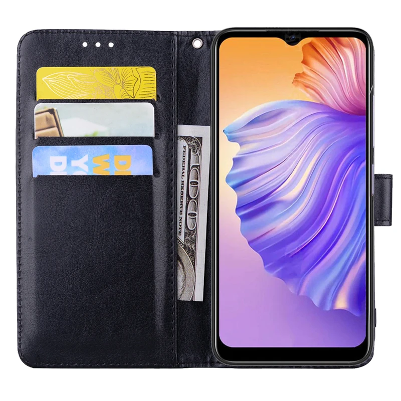 Protection Phone Case For Doogee N50 Funda Magnetic Wallet Leather Flip  Cover For Carcasas Doogee N50