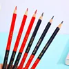 12pcs/box Double Ended Colored Wooden Pencils Pre-Sharpened 2B Red and Blue Pencils Checking Pencils for Checking Map Coloring 6