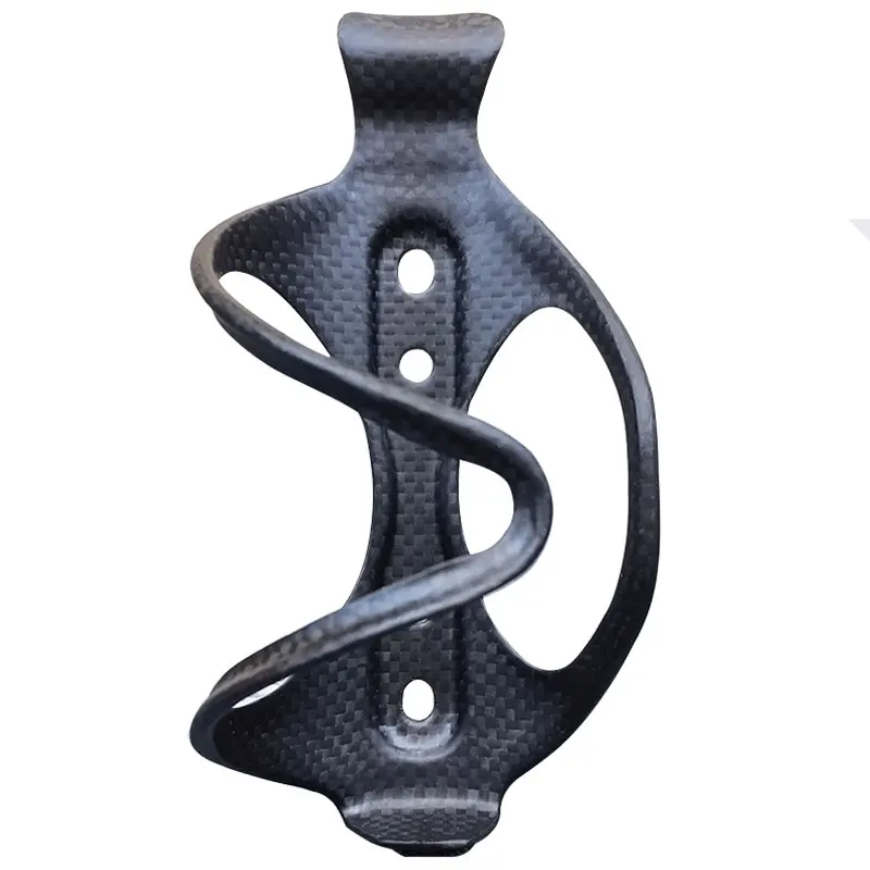 Mountain Bicycle Road Bicycle Carbon Fiber Kettle Rack bicycle water bottle cage bicycle bottle holder MTB Road Bike Bottle Rack Cup 3K Pattern Accessories
