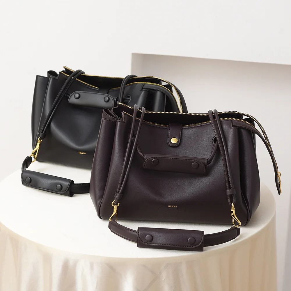 NEW Soft Women Bag Top Quality Luxury Design Fashion Tote Bag Shoulder Underarm Bag Casual Retro Handbag Ladies