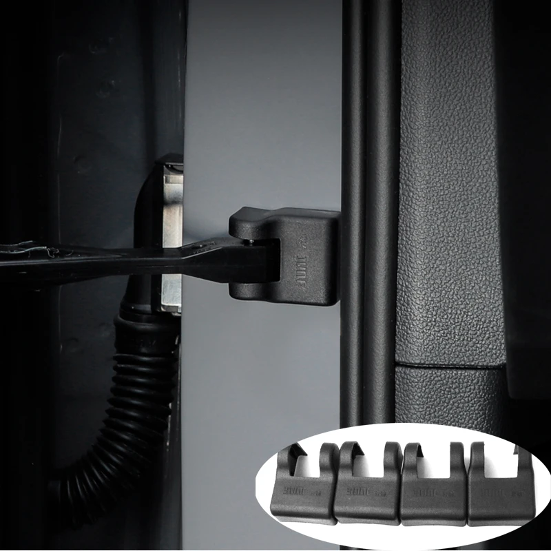 Copertura Del Limitatore Del Tappo Della Serratura Della Portiera Dell'Auto Per Vw Tiguan T-Cross Touran 2013-Present Case Caps Hat Accessori Protetti