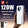 120W 500000mAh High Capacity Power Bank Super Fast Charging Portable Battery Charger Digital Display For iPhone Samsung Xiaomi 1