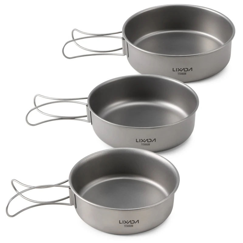 Ultralight Titanium Dinner Pan 1
