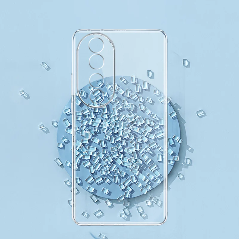 Luxury Transparent Clear Silicone Shockproof Soft Case - Ultra-Thin Full Back Cover