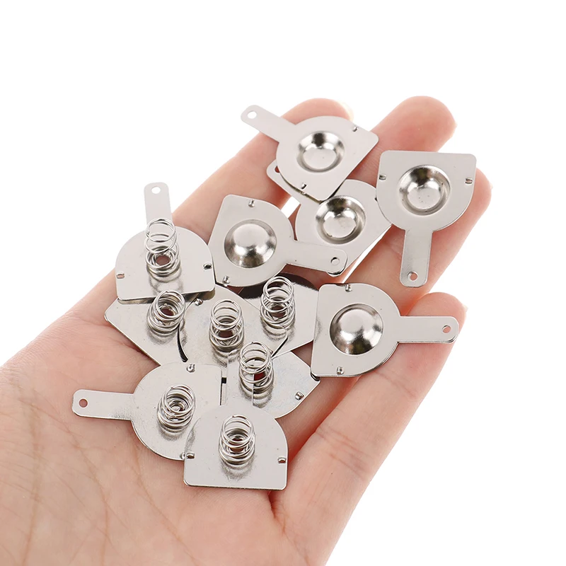 50쌍 18650 양극 및 음극 단일 접촉 스프링 플레이트(50쌍) 16x18.5mm