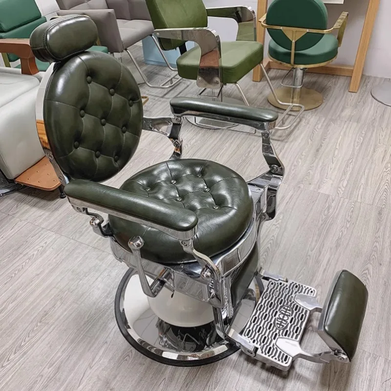 

Comfortable Barber Chairs Hairdressing Reclining Cosmetic Aesthetic Ergonomic Salon Chair Swivel Silla De Barbero Furniture