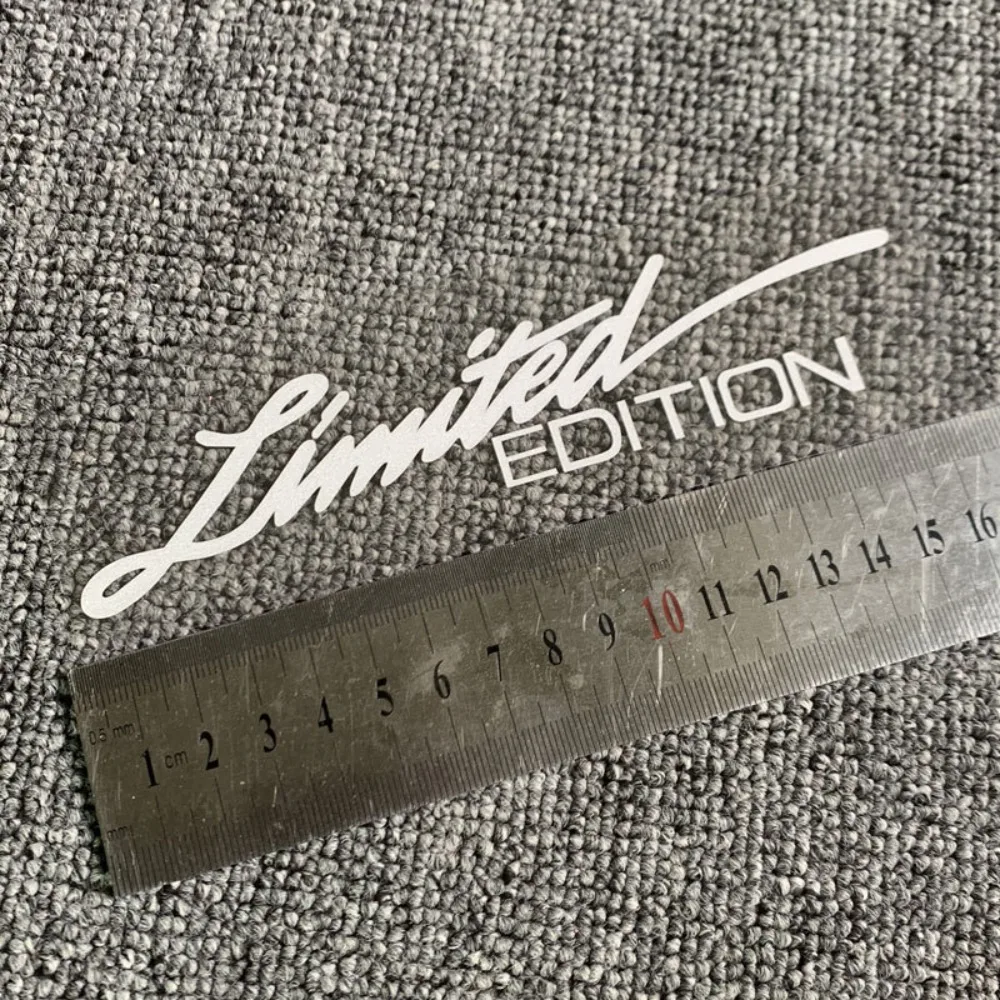 Car 3D LIMITED EDITION Creative Vinyl Sticker Window Sticker Car-styling Decoration Reflective Laser Decal For Car Accessories