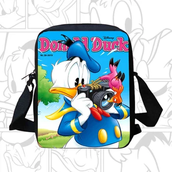 Borsa a tracolla stampata con papavero cartone animato Borsa casual per bambini Borsa per la spesa per telefono per ragazze e ragazzi 1