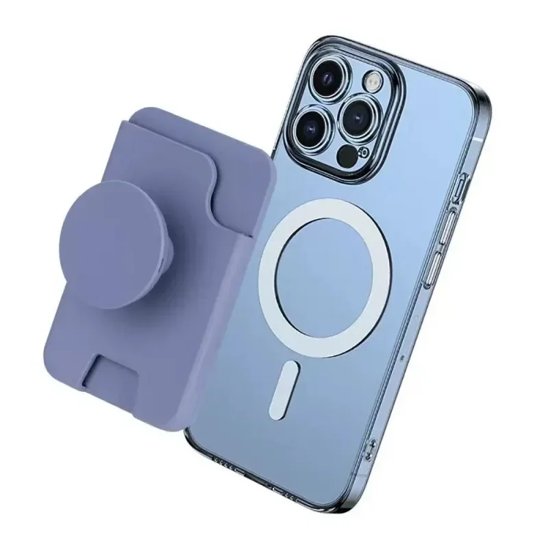 Magsafe Strong Magnetic Wallet Card Holder with Griptok and Card Slots