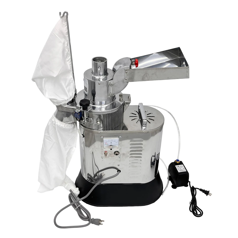 Stainless Steel Grain Grinder Water Cooled Continuous Feeding Grain Milling machine 2