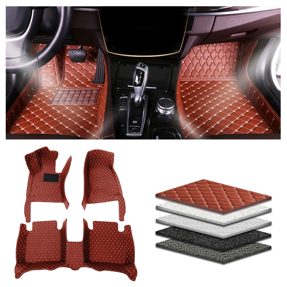 Car Floor Mats Full Set For FORD Five Hundred Excursion Crown S MAX