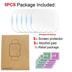 High-Definition Tempered Glass Screen Protector - Anti-Scratch Shield for Redmi Watch 4 (5PCS)