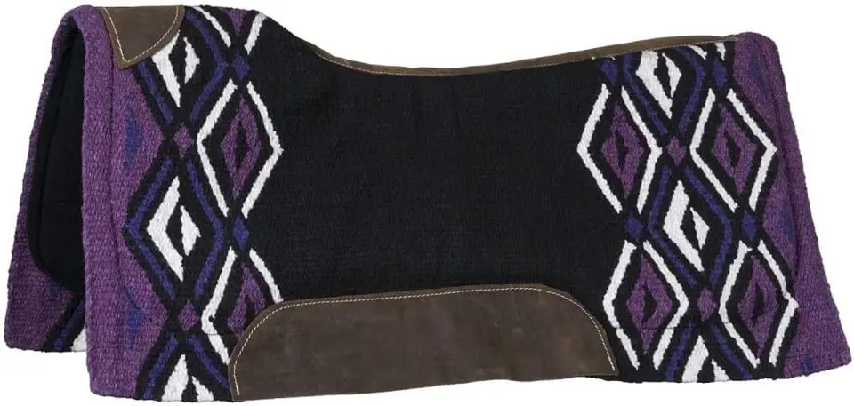 Wool Contour Saddle Pad for Superior Comfort