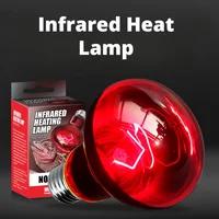 220V Reptile Heat Lamp Bulb Infrared Basking Spot Lamp Amphibian Snake Lamp Heat Reptile Bulbs 25W 50W 100W  luz terrario 1