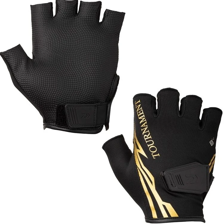 New Fishing Gloves Men Slip-proof Breathable Quick-drying Soft Mesh Wear-resistant Hook Rock Fishing Three-finger Cut Gloves