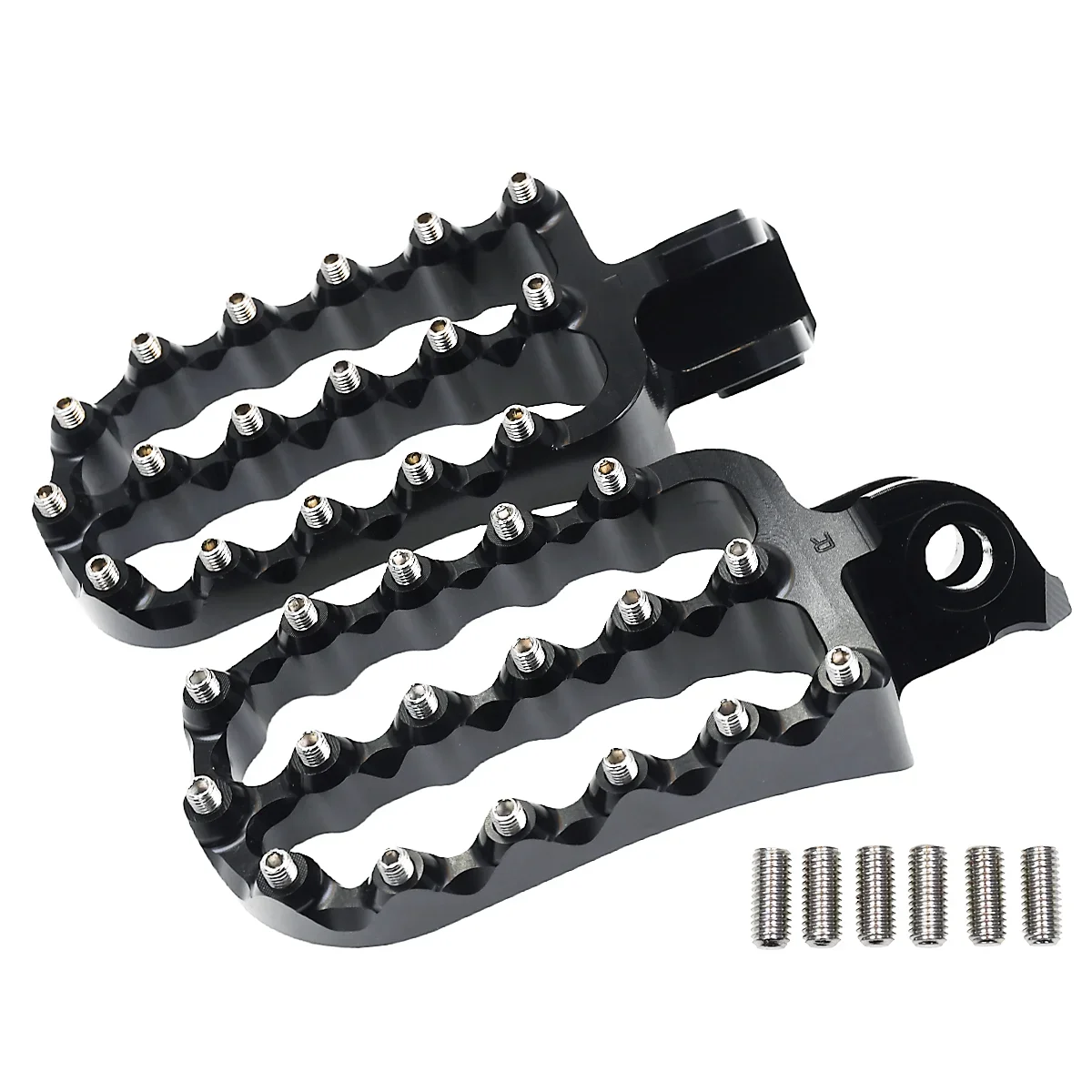Premium Motocross Forged Foot Pegs for Adventure and Enduro Riding