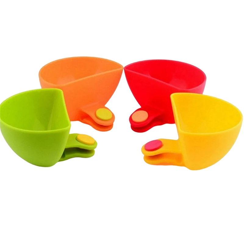 Dip Clip Bowl Kitchen Dipping Bowl For Sugar Salad Tomato Sauce Vinegar Dish Plate Innovative