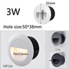 Outdoor Waterproof IP65 Dimmable Led Stair Light 5W Recessed LED Step Lamp Pathway Wall Corner Lamps AC85-265V Wall Light DC12V 4