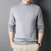 7 Styles New Men  Slim Fit Cashmere Sweater Half Turtleneck Knit Pullovers Stylish Knitwear for Male Youth & Adult Men Daily Use