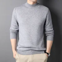 7 Styles New Men  Slim Fit Cashmere Sweater Half Turtleneck Knit Pullovers Stylish Knitwear for Male Youth & Adult Men Daily Use