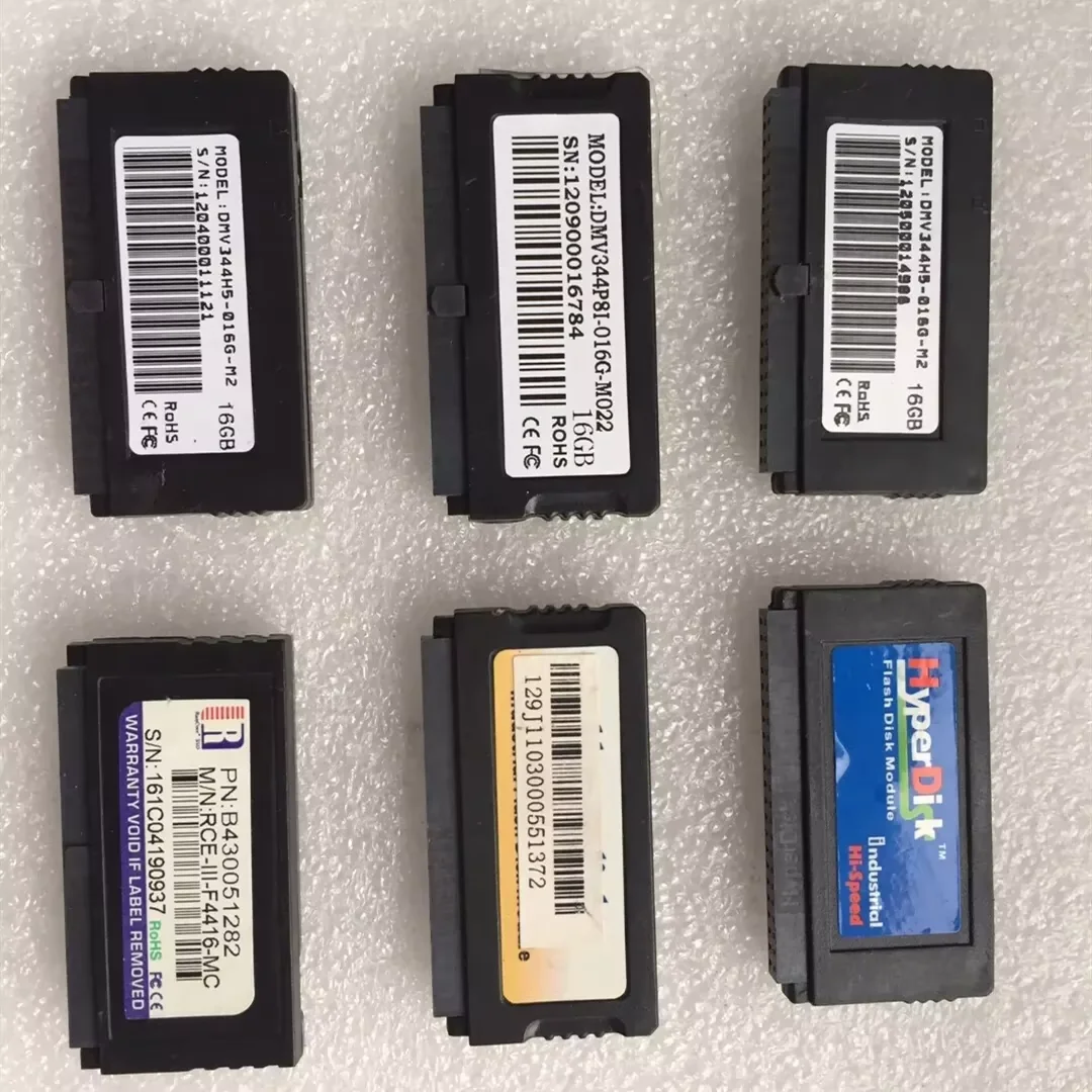 중고 하이퍼디스크 산업용 DOM SSD16GB IDE 44핀 MLC SSD DOM 디스크 온 모듈 산업용 IDE 플래시 메모리 44핀