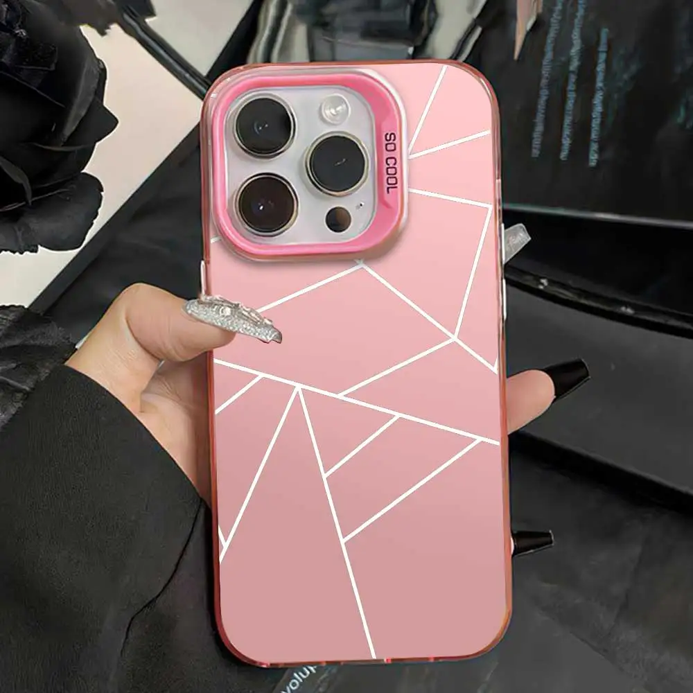 Silver IMD Protective Phone Case - Stylish and Durable Cover