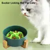 Slow Food Mat for Cats Cat Feeding Mat with Smooth Edges Silicone Slow Food Pad for Cats Promote Healthy Eating for Preventing 5
